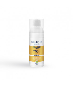 Celenes Сонцезахисний флюїд Herbal Sunscreen Dry Touch Fluid Spf 50+, 50мл