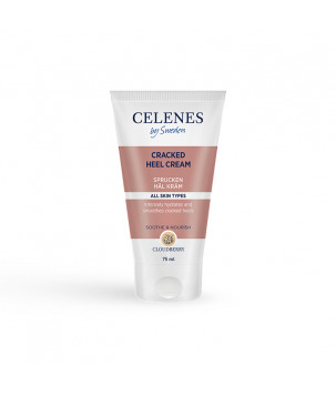 Celenes Заживляючий крем з морошкою для пошкодженої шкіри п'ят Cracked Heel Cream All Skin Types,75мл
