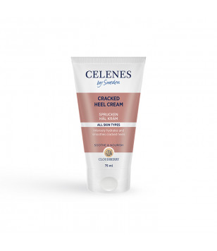 Celenes Заживляючий крем з морошкою для пошкодженої шкіри п'ят Cracked Heel Cream All Skin Types,75мл