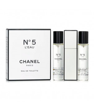 Chanel Туалетна вода унісекс N5 L'eau, 3x20 мл