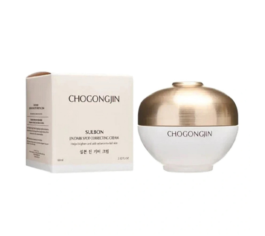 Chogongjin Sulbon Dark Spot Correcting Cream — крем для обличчя проти пігментації, 60 мл