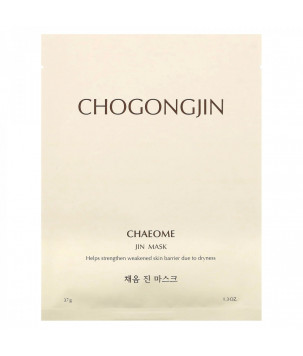 Глибокозволожувальна  маска для обличчя Chaeome Jin Mask Chogongjin, 37 г