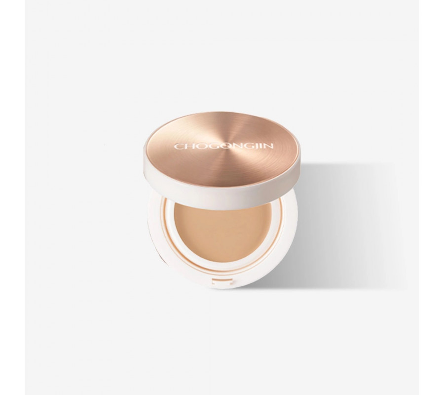Chogongjin BB Pact Vanilla №21N SPF 50+ PA++++ — тональна основа-кушон ваніль, 15 г