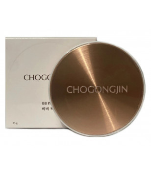 Тональна основа-кушон ваніль BB Pact Vanilla №21N SPF 50+ PA++++ Chogongjin, 15 г
