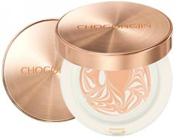 Chogongjin Essence Pact Vanilla №21N SPF 50+ PA++++ — тональна основа-кушон ваніль, 15 г