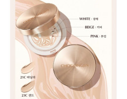 Chogongjin Essence Pact Vanilla №21N SPF 50+ PA++++ — тональна основа-кушон ваніль, 15 г