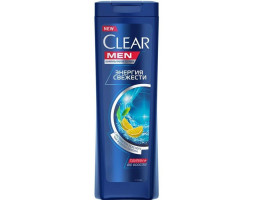 Шампунь для чоловіків "Енергія свіжості" Clear, 225 мл