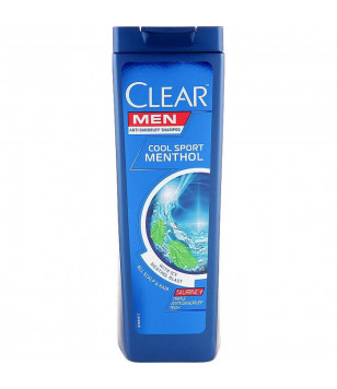 Шампунь против перхоти для мужчин "Ледяная свежесть с ментолом" Clear, 225 мл