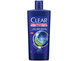 Шампунь проти лупи для чоловіків "Крижана свіжість з ментолом" Clear, 610 мл