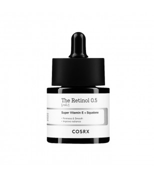 Олія для обличчя з ретинолом 0,5% The Retinol 0.5 Super Vitamin E+ Squalane COSRX, 20 мл
