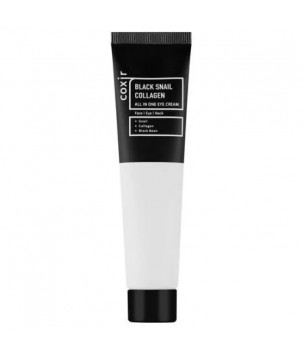 Крем для обличчя, очей та шиї Black Snail Collagen All In One Eye Cream Coxir, 30 мл