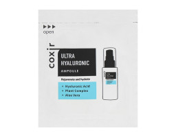 Зволожувальна сироватка з гіалуроновою кислотою Ultra Hyaluronic Ampoule (пробник) Coxir, 2 мл
