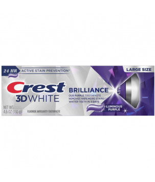 Відбілююча зубна паста 3D White Brilliance Vibrant Peppermint Crest, 130 г