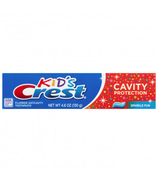 Детская зубная паста Kid's Cavity Protection Sparkle Fun Crest, 130 г