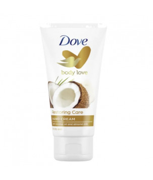 Крем для рук з кокосовою олією і молочком мигдалю Dove, 75 мл