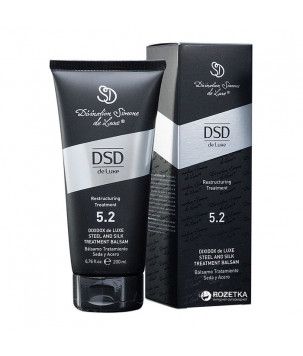Відновлювальний бальзам "Сталь і шовк" Діксідокс Де Люкс № 5.2 Dixidox DeLuxe Steel and Silk Treatment Balsam