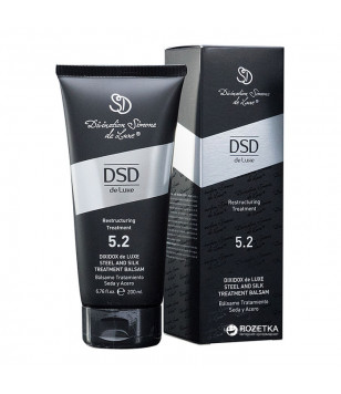 Відновлювальний бальзам "Сталь і шовк" Діксідокс Де Люкс № 5.2 Dixidox DeLuxe Steel and Silk Treatment Balsam