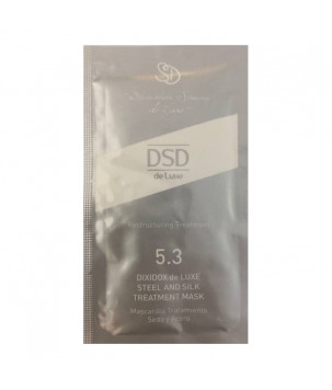 Відновлююча маска для волосся 5.3 Steel and Silk Treatment Mask Simone DSD de Luxe, 10 мл