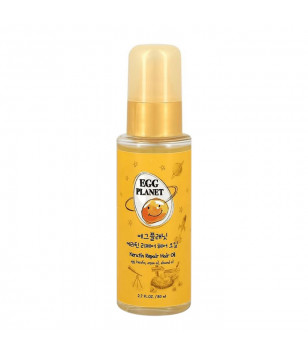 Олія для волосся відновлювальна з кератином Egg Planet Keratin Repair Hair Oil Daeng Gi Meo Ri, 80  мл
