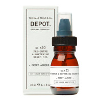 Олія для пом'якшення бороди Shave Specifics 403 Pre-Shave & Softening Beard Oil sweet almond Depot, 30 мл