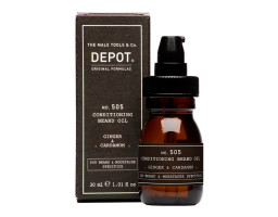 Масло для бороды "Имбирь и кардамон" Beard&Moustache Specifics 505 Beard Oil Ginger & Cardamom Depot