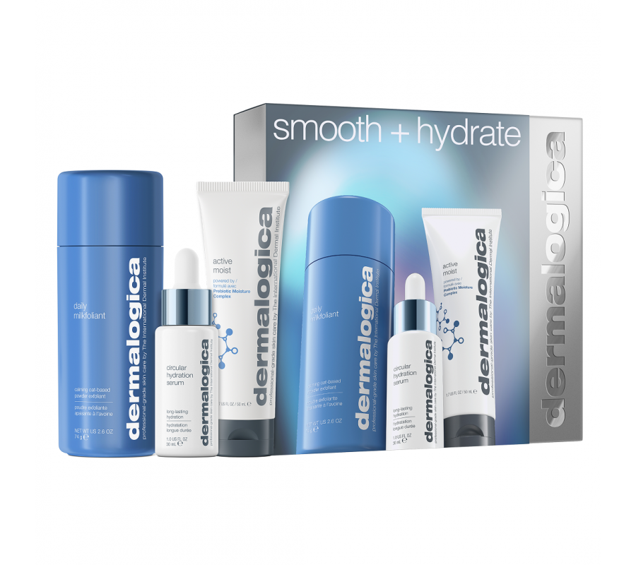 Dermalogica Smooth Hydrate Kit — трио бестселлеров для восстановления и увлажнения кожи
