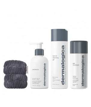 Dermalogica Ідеальне Тріо для щоденного догляду за шкірою Cleanse+glow kit