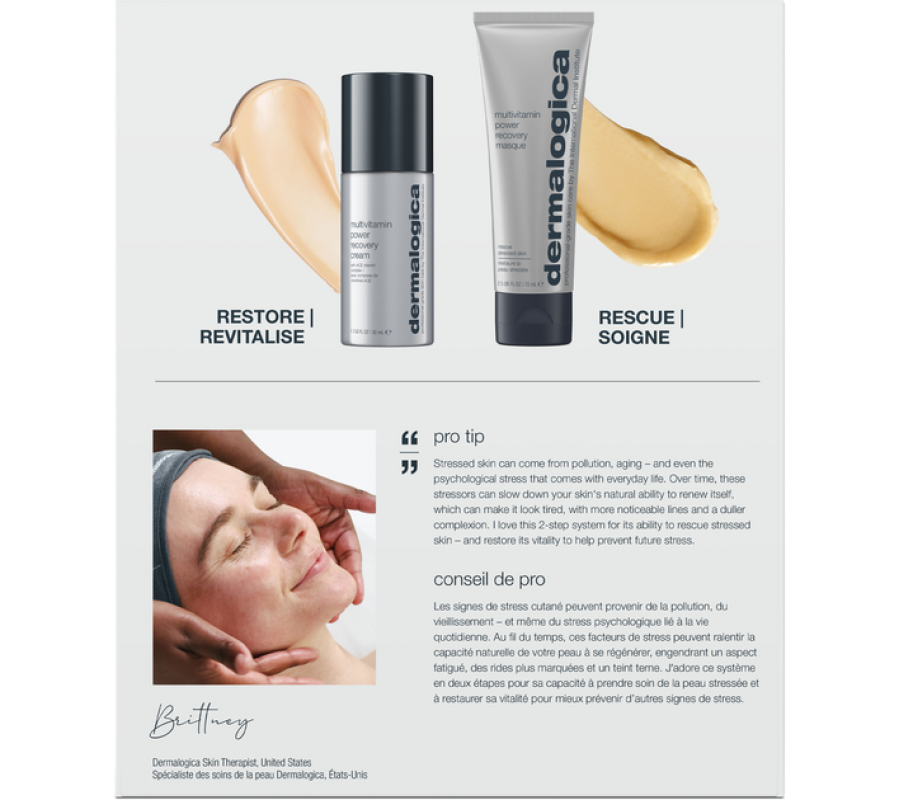 Dermalogica Stressed Skin Recovery System — анти-ейдж система відновлення шкіри