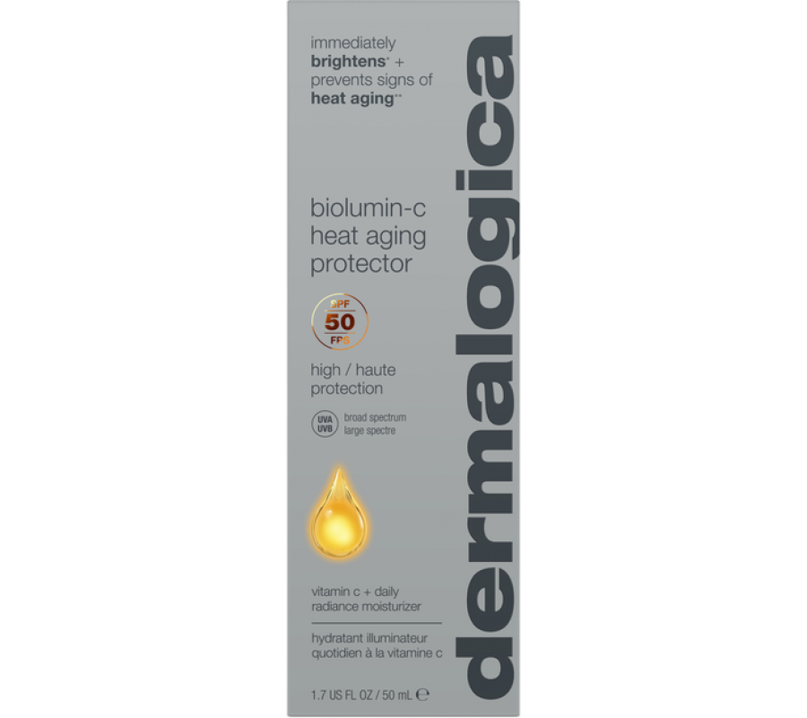 Dermalogica Biolumin-C Heat Aging Protector SPF50 — захисний крем проти старіння шкіри, 50 мл