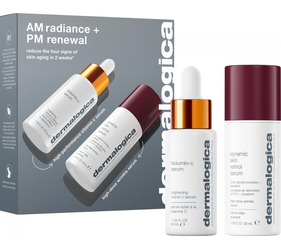 Dermalogica AM Radiance + PM Renewal — дует для сяйва та відновлення шкіри
