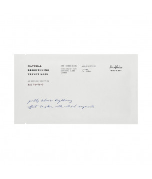 Dr. Althea Тканинна маска Pro Lab Natural Brightening Velvet Mask, 27 г