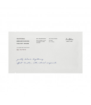 Dr. Althea Тканевая маска Pro Lab Natural Brightening Velvet Mask, 27 г