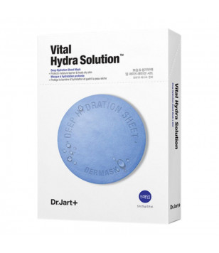 Увлажняющая маска с гиалуроновой кислотой Dermask Vital Hydra Solution Face Sheet, 5*30 г