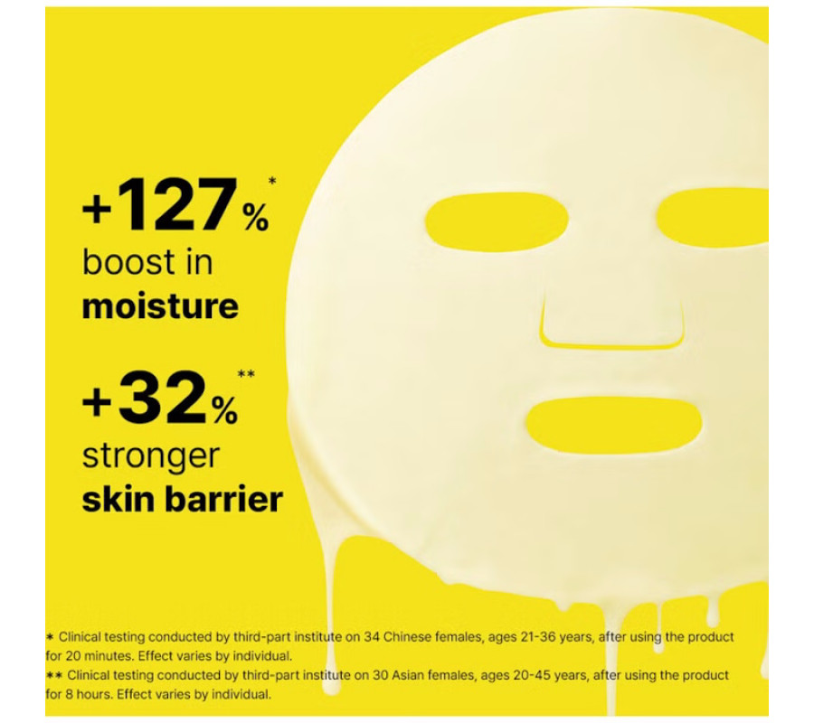 Ультразволожувальна тканинна маска для обличчя з керамідами Ceramidin Skin Barier Moisturizing Mask Dr.Jart++,