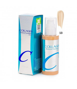 Тональний крем SPF 15 Collagen Moisture Foundation Enough №13, 100  мл