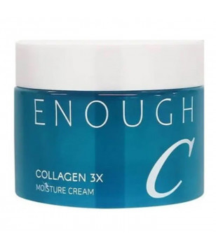 Зволожуючий крем для обличчя з колагеном Collagen 3x Moisture Cream Enough, 50 мл