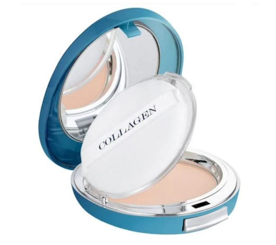 Колагенова пудра зі змінним блоком SPF 25 Collagen Hydro Moisture Two Way Cake Enough, 2x13 г