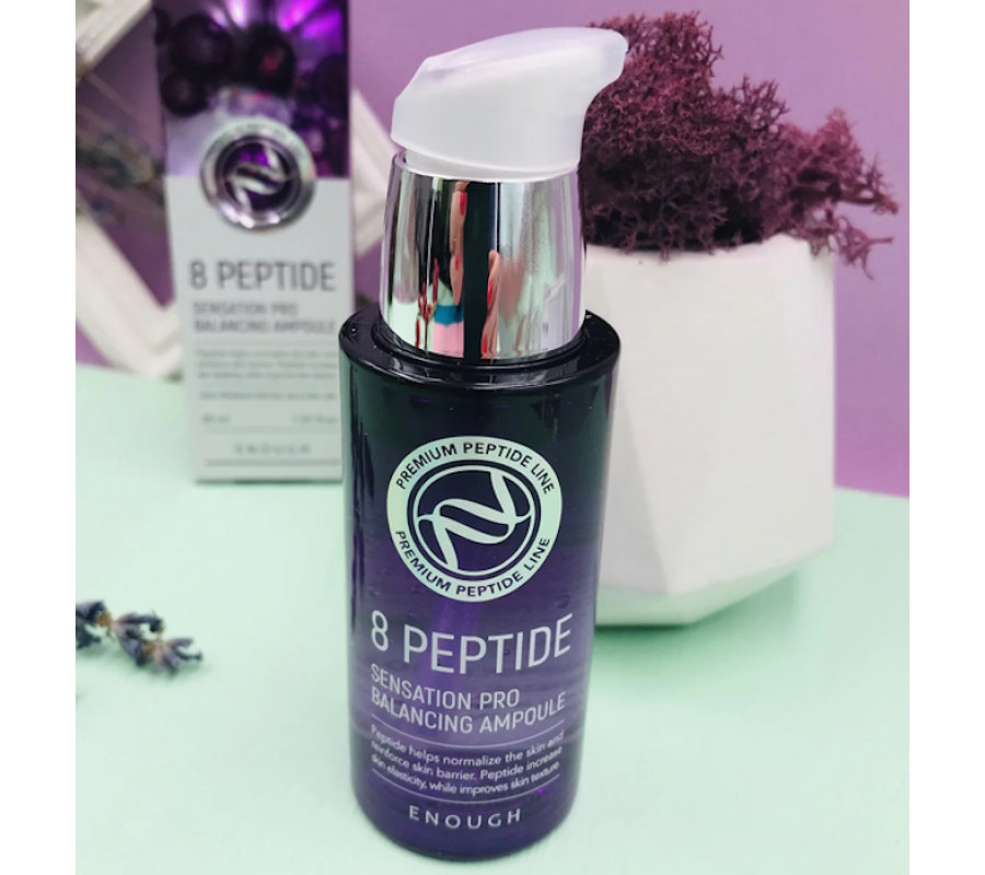 Сироватка для обличчя, з пептидами 8 Peptide Sensation Pro Balancing Ampoule Enough, 30 мл