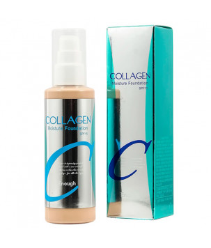 Тональний крем SPF 15 Collagen Moisture Foundation Enough,№23 100 мл