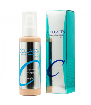 Тональный крем SPF 15 Collagen Moisture Foundation Enough,23  100 мл