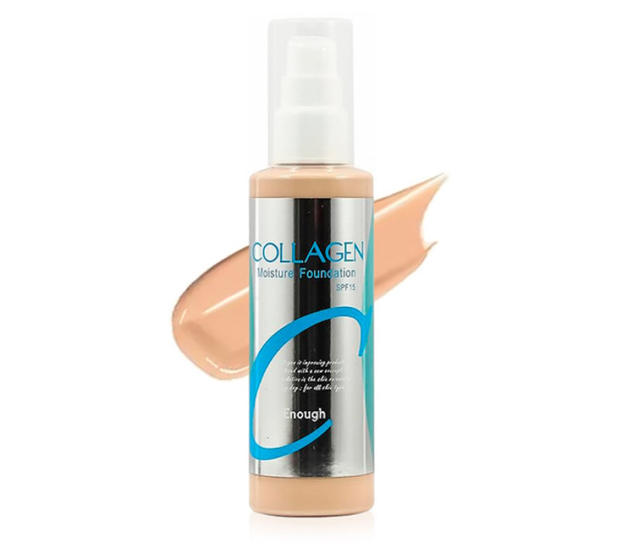 Тональний крем SPF 15 Collagen Moisture Foundation Enough,№23 100 мл