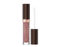 Блиск для губ Choco Glamour Vinyl Gloss Lip Liquid Eveline Cosmetics 03 - Toffe Chocolate, 4.5 мл