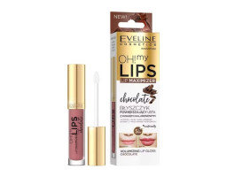 Блиск для губ з ефектом збільшення "Шоколад" OH! My Lips Lip Maximizer Chocolate Eveline Cosmetics , 4.5 мл
