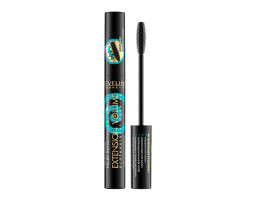Водостойкая тушь для объема ресниц 4D Extension Volume&Waterprof Mascara Eveline Cosmetics Black, 10
