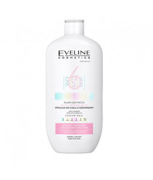 Эмульсия для тела 6 Ceramides Intensely Nourishing Body Emulsion Eveline Cosmetics, 350  мл