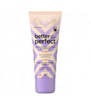 Увлажняющая тональная основа Better Than Perfect Foundation Eveline Cosmetics 01 - Ivory, 30 мл