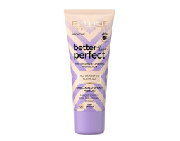 Зволожувальна тональна основа Better Than Perfect Foundation Eveline Cosmetics  02 - Light Vanilla, 30 мл