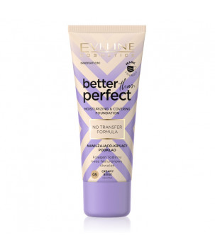 Увлажняющая тональная основа Better Than Perfect Foundation Eveline Cosmetics 05 - Creamy Beige, 30