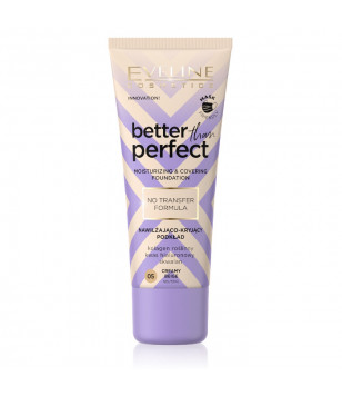 Зволожувальна тональна основа Better Than Perfect Foundation Eveline Cosmetics  05 - Creamy Beige, 30 мл