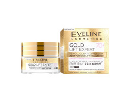 Крем-сыворотка для лица Gold Lift Expert 70+ Multi Repair Cream Serum Eveline Cosmetics, 50 мл